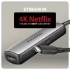 Axagon RVC-HI8KPD 16cm 8K/60Hz PD 100W USB-C - HDMI 2.1 adaptér