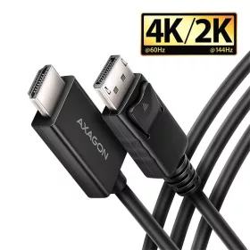   Axagon RVD-HI20C2 1,8 m kábel 4K/60Hz DisplayPort - HDMI 2.0