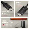 Axagon RVD-HI20C2 1,8 m kábel 4K/60Hz DisplayPort - HDMI 2.0