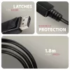 Axagon RVD-HI20C2 1,8 m kábel 4K/60Hz DisplayPort - HDMI 2.0