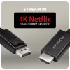 Axagon RVD-HI20C2 1,8 m kábel 4K/60Hz DisplayPort - HDMI 2.0