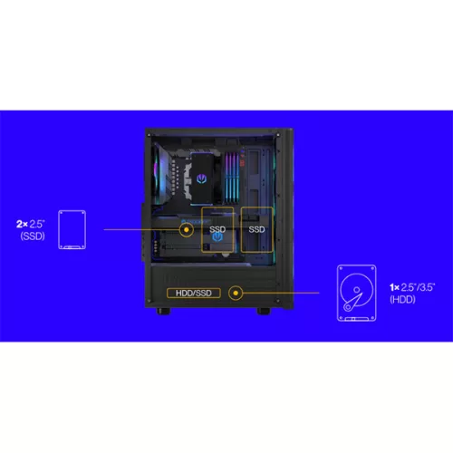 Skriňa Endorfy Ventum 200 ARGB ATX (prebalená)
