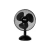 TOO FAND-30-201-B FJORD schwarz, 30 cm, Geschwindigkeitsstufe: 3, 45 W, Tischventilator (Neu verpackt)