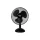 TOO FAND-30-201-B FJORD schwarz, 30 cm, Geschwindigkeitsstufe: 3, 45 W, Tischventilator (Neu verpackt)