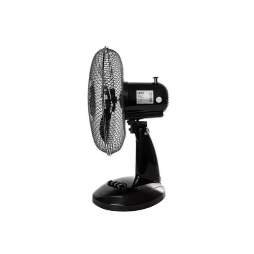 TOO FAND-30-201-B FJORD schwarz, 30 cm, Geschwindigkeitsstufe: 3, 45 W, Tischventilator (Neu verpackt)