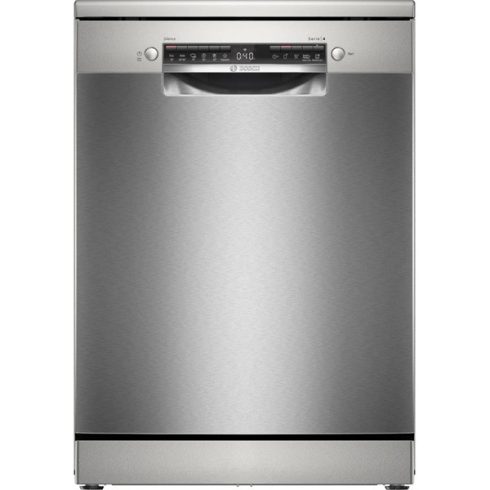 Bosch SMS4HVI02E inox, programok száma: 6, szabadonálló, 14 terítékes mosogatógép  (Használt - B)