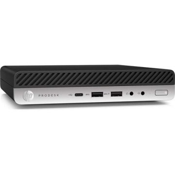   HP ProDesk 600 G5 Micro/i5-9500T/16GB/256GB SSD/Win Pro COA fekete asztali számítógép (Használt A)
