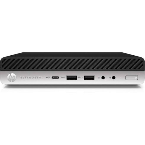 HP EliteDesk 800 G5 Micro/i5-9500T/16GB/256GB SSD/Win Pro COA fekete asztali számítógép (Használt A)