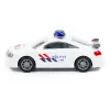 POLESIE műanyag rendőr sportautó FEHÉR