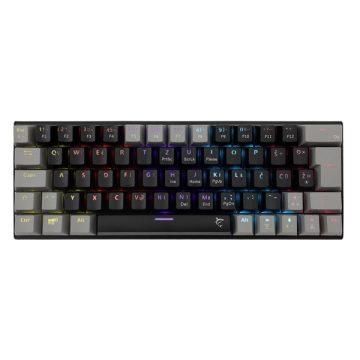   White Shark GK-002113V2-B-G/R-HU Wakizashi 2 HUN fekete-szürke (red switch) gamer billentyűzet