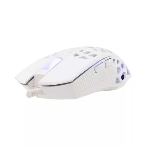 White Shark GM-5018W Caradoc fehér gamer egér
