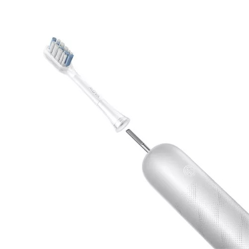 Elektrická zubná kefka Mova 3D Clean strieborná