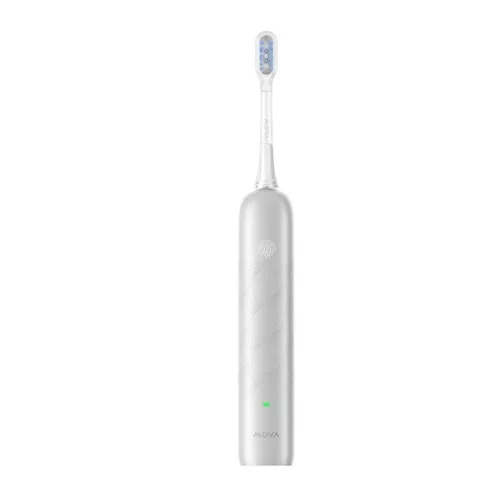 Elektrická zubná kefka Mova 3D Clean strieborná