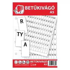 ICO Süni A5 2 lap betűkivágó