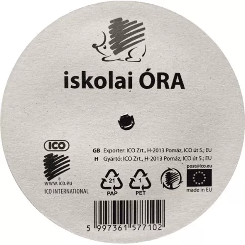 ICO Süni műanyag iskolai óra