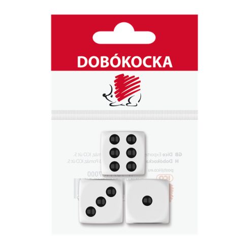 ICO Süni 3 db dobókocka