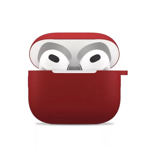 NextOne AP3-SIL-RED AirPods 3 piros szilikon védőtok (Újracsomagolt)