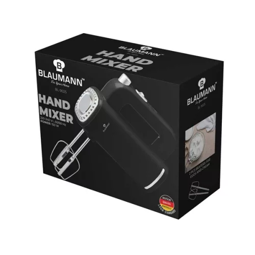 Blaumann BL-9025 čierny ručný mixér 150W