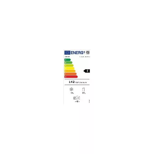 Liebherr TK 14Ve01 biela, jednodverová, Chladnička: 97L, chladnička