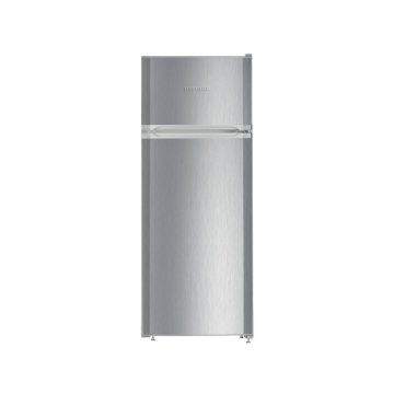   Liebherr CTPele231-26 inox, felülfagyasztós, Hűtő:190L, Fagyasztó:44L, Smartfrost hűtőszekrény