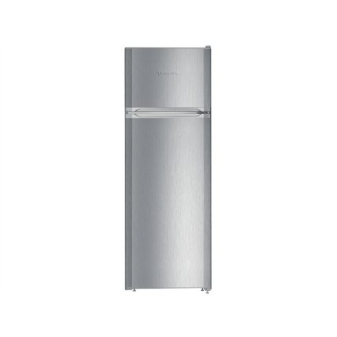 Liebherr CTPele251-26 inox, felülfagyasztós, Hűtő:219L, Fagyasztó:52L, hűtőszekrény