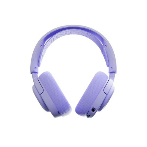SteelSeries Arctis Nova 3P vezeték nélküli lila gamer headset