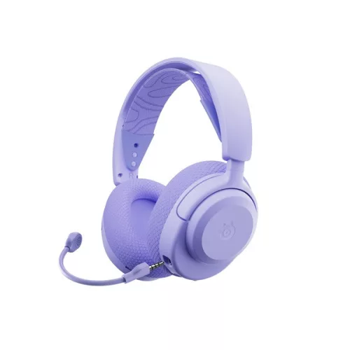 SteelSeries Arctis Nova 3P vezeték nélküli lila gamer headset