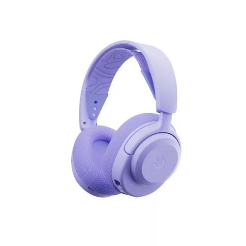 SteelSeries Arctis Nova 3X vezeték nélküli lila gamer headset