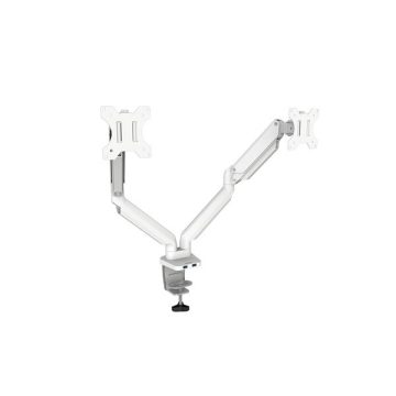   Fellowes Platinum Series Dual 8056301 kétkaros fehér monitortartó kar