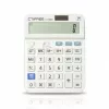 CTIFREE CT-729W fehér számológép, 153x203mm, 14 számjegy, dual power, 2 év garancia