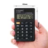 CTIFREE CT-200N mini fekete számológép, 62x96mm, 8 számjegy, dual power, 2 év garancia