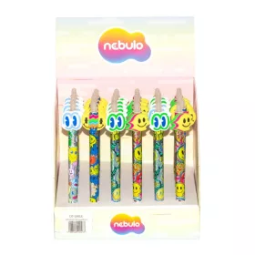 Nebulo Smile radírozható nyomógombos zselés toll
