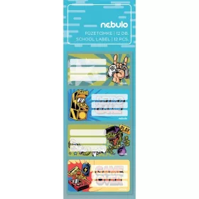 Nebulo Gamer 12 db füzetcímke