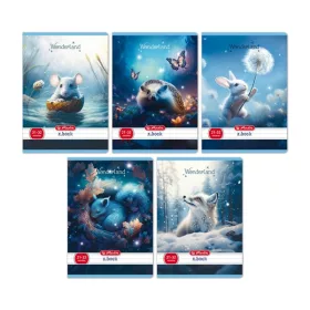 Herlitz Wonderland A5 21-32 vonalas füzet