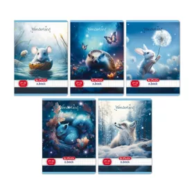 Herlitz Wonderland A5 27-32 kockás füzet