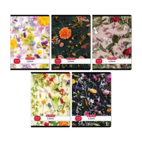 Herlitz Flower A5 27-32 kockás füzet