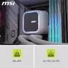 MSI Coreliquid A13 240 fehér vízhűtéses processzor hűtő