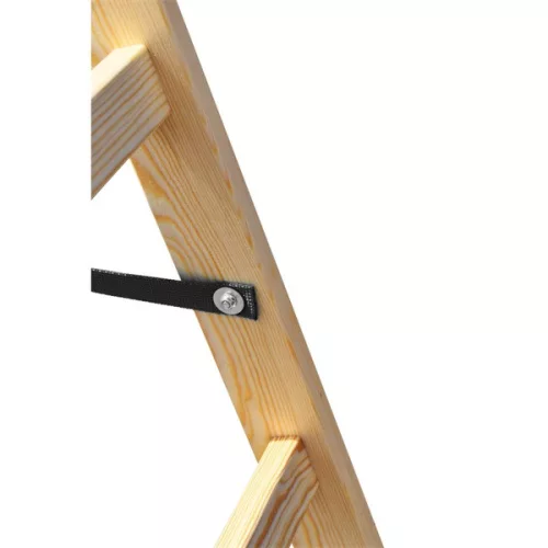 DRABEST STANDARD 2x7 lépcsős fa létra, összecsukható