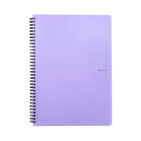 Oxybag Pastelini Lilac A4 60 lapos vonalas spirálfüzet