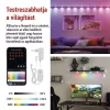 Emos GoSmart 255 cm-es lánc, 12 rész, 7 W, RGBIC+CCT, dimmelhető, WiFi LED reflektor