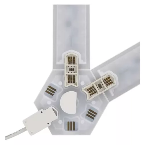 Emos GoSmart Lines fehér, 9 részből álló, 34 W, RGBIC dimmelhető, WiFi LED lámpa