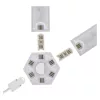 Emos GoSmart Lines fekete, 9 részből álló, 34 W, RGBIC dimmelhető, WiFi LED lámpa