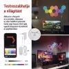 Emos GoSmart Hexagon, indító készlet, 10 rész, 19 W, RGBIC dimmelhető, WiFi LED lámpa