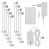 Emos GoSmart Hexagon, indító készlet, 10 rész, 19 W, RGBIC dimmelhető, WiFi LED lámpa