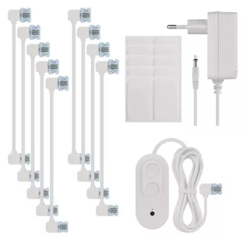 Emos GoSmart Hexagon, indító készlet, 10 rész, 19 W, RGBIC dimmelhető, WiFi LED lámpa