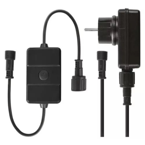 Emos GoSmart 15 párty žiaroviek, 15 m, vonkajšie aj vnútorné, RGBIC WiFi LED reťazové svetlo