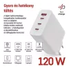 Emos GaN PD 120 W max. univerzális USB töltő