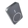 Emos WI 1046, 10 000 mAh, 20 W+Wireless, szürke powerbank