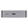 Emos WI 1046, 10 000 mAh, 20 W+Wireless, szürke powerbank