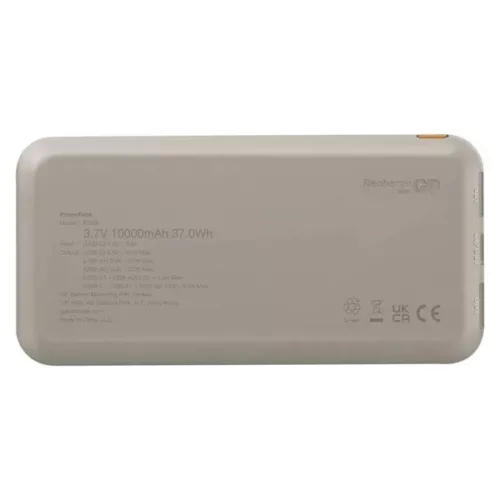 GP B+ Series, 10 000 mAh, 15 W, bézs powerbank
